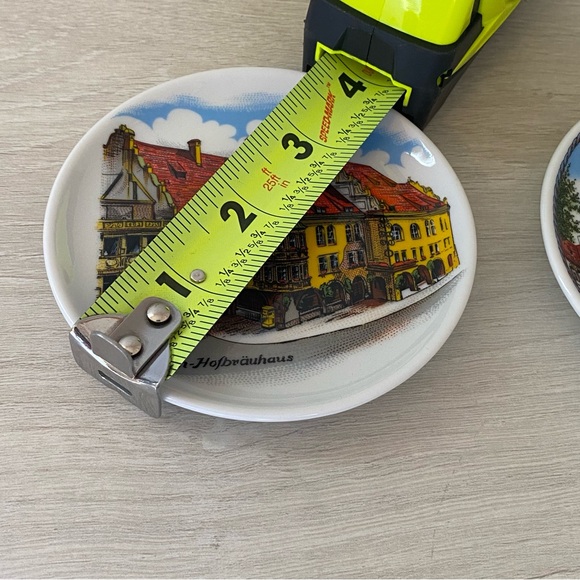 Set Of Two (2) Kleiber Bavaria 4” Plates - Munchen - Made In Germany - No Chips - Picture 6 of 6